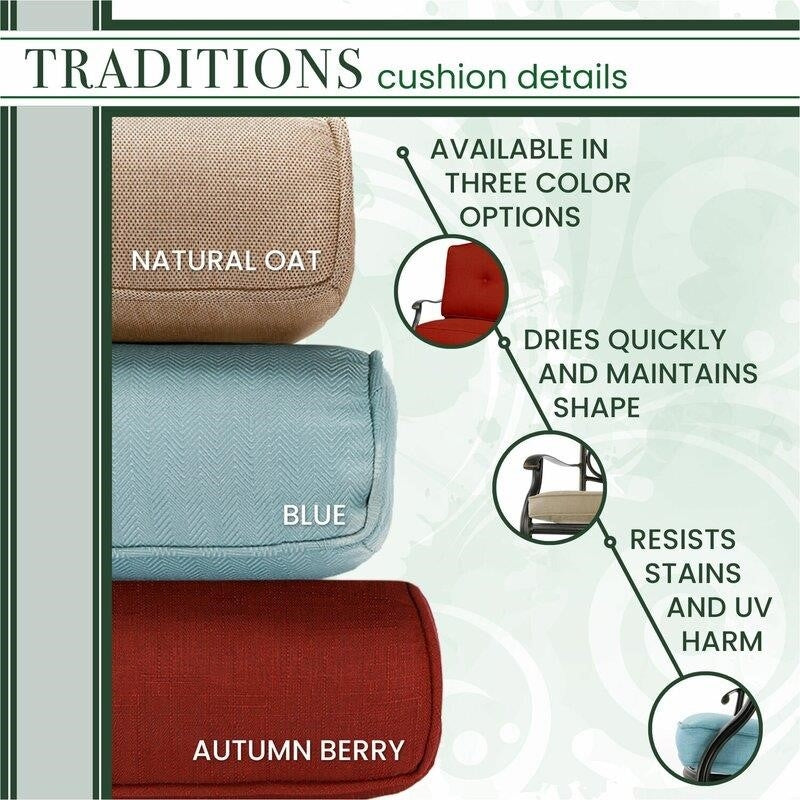 Bucci Round 6 - Person 56'' Long Aluminum Bar Height Dining Set with Cushions