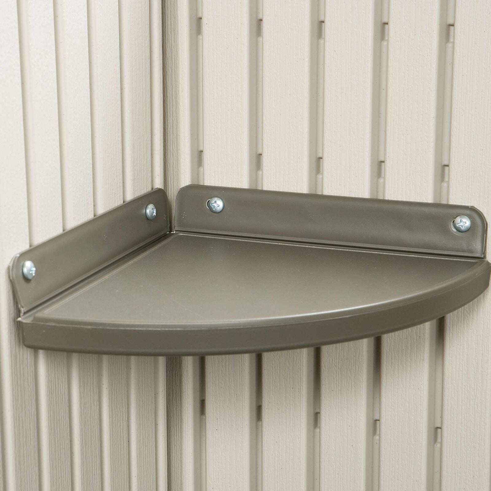 8 ft. W x 12.5 ft. D Plastic Storage Shed