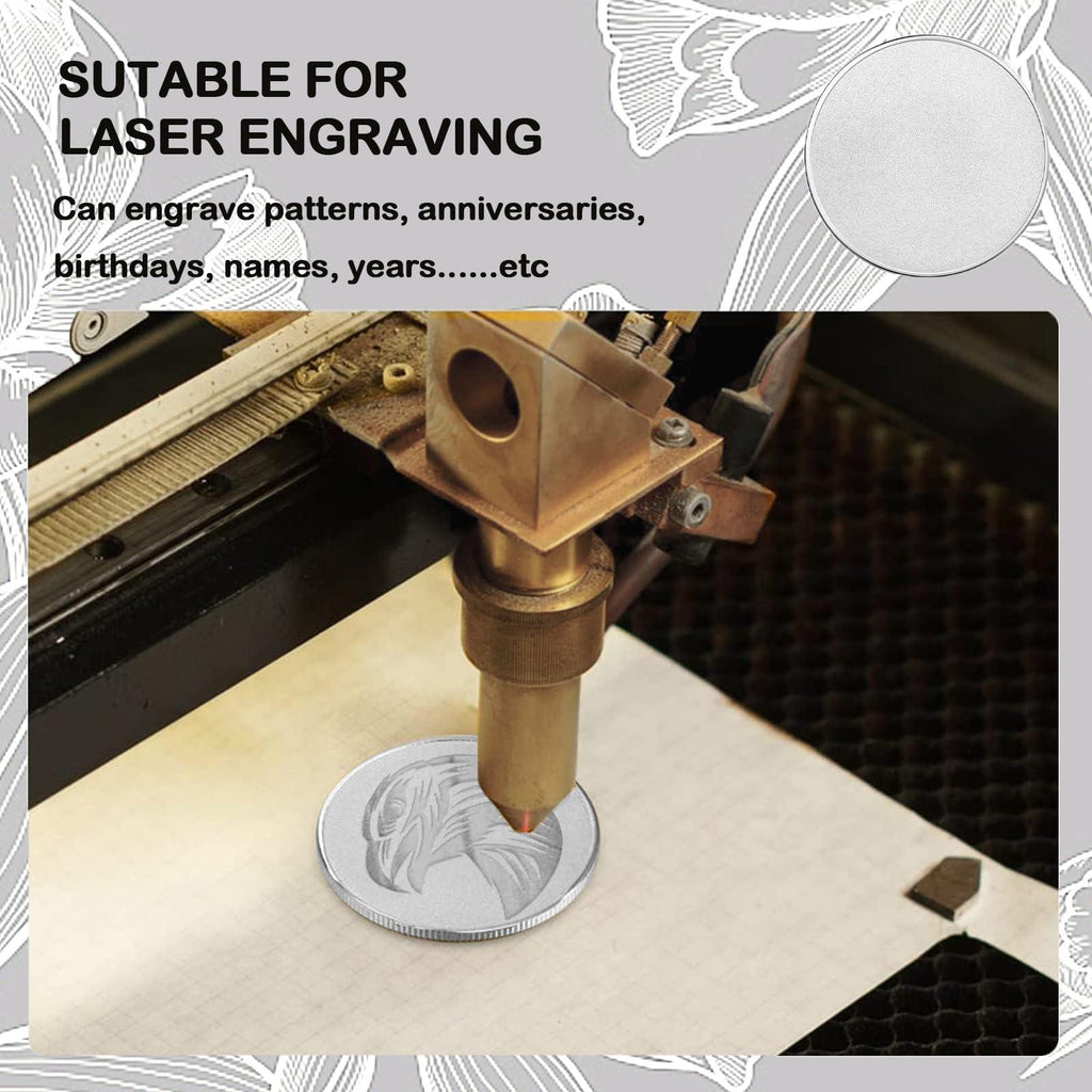 Twotrees 10 pcs Metal Blank Challenge Coin