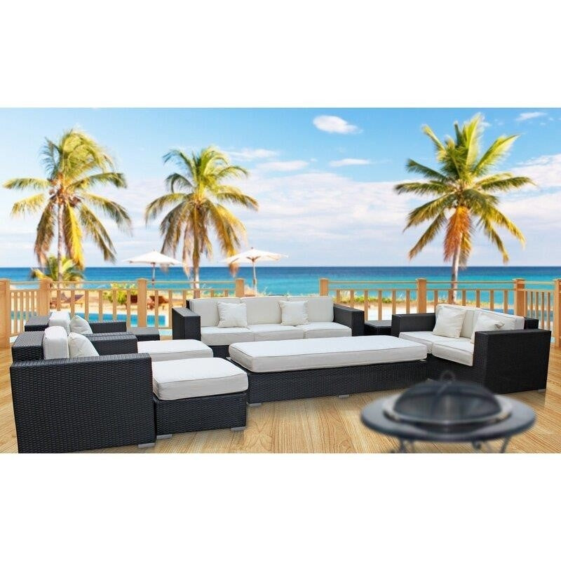 Eclipse 7 - Person Seating Group with Cushions