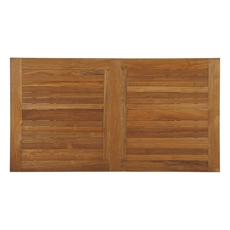 Sidney Rectangular 6 - Person 108.5'' Long Teak Dining Set