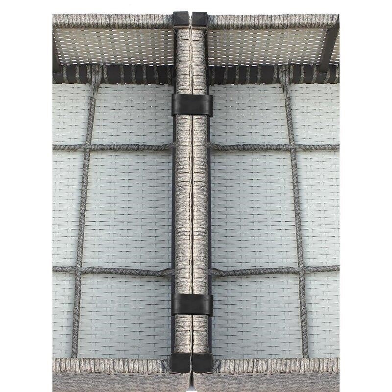 Lazaro Wicker/Rattan 6 - Person Seating Group with Sunbrella Cushions