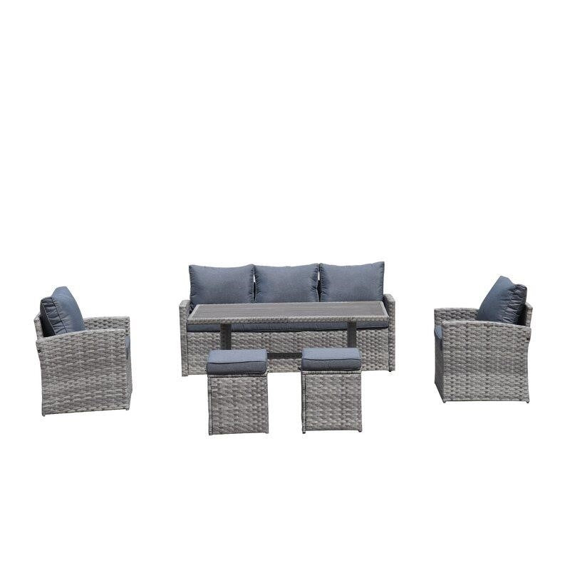 Hayzen 7 - Person Seating Group with Cushions