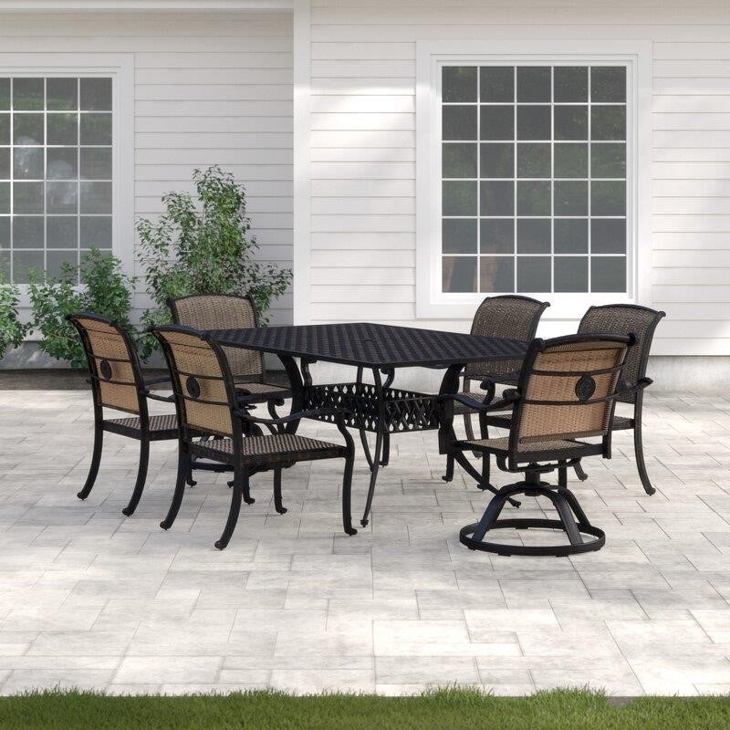 Harland Rectangular 6 - Person 72'' Long Dining Set