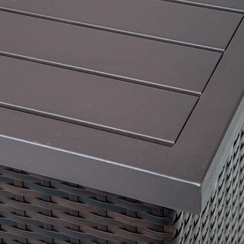 Fernando Wicker/Rattan 5 - Person Seating Group with Cushions