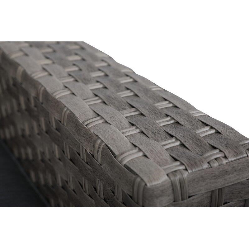 Kordell Wicker/Rattan 10 - Person Seating Group with Cushions