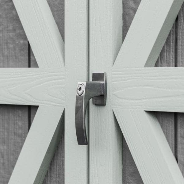 Installed Rookwood 10 ft. x 10 ft. Wooden Shed with Autmun Brown Shingles