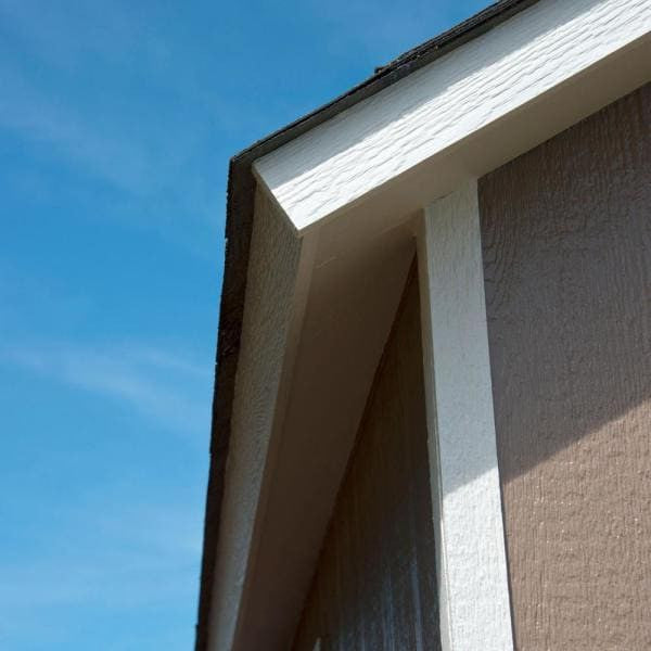 Installed Meridian Deluxe 8 ft. x 12 ft. Wood Storage Shed with Upgrades and Black Onyx Shingles