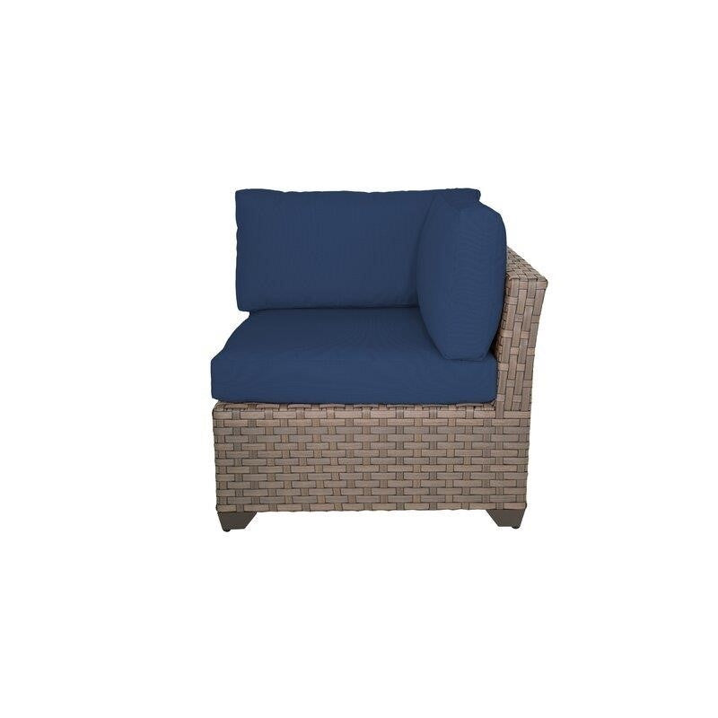 Rochford Wicker/Rattan 7 - Person Seating Group with Cushions