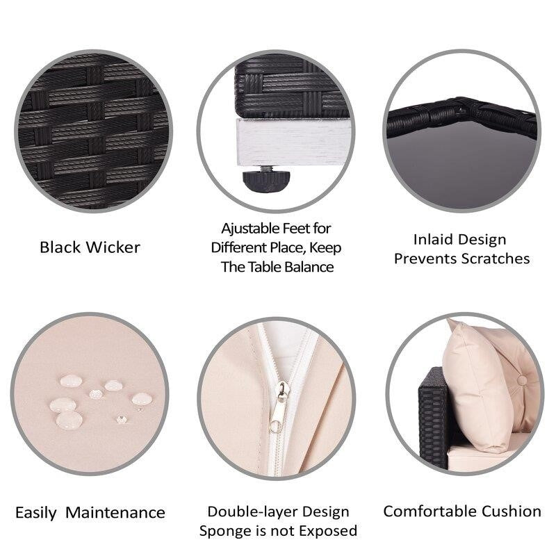 Erlond 300 - Person Seating Group with Cushions