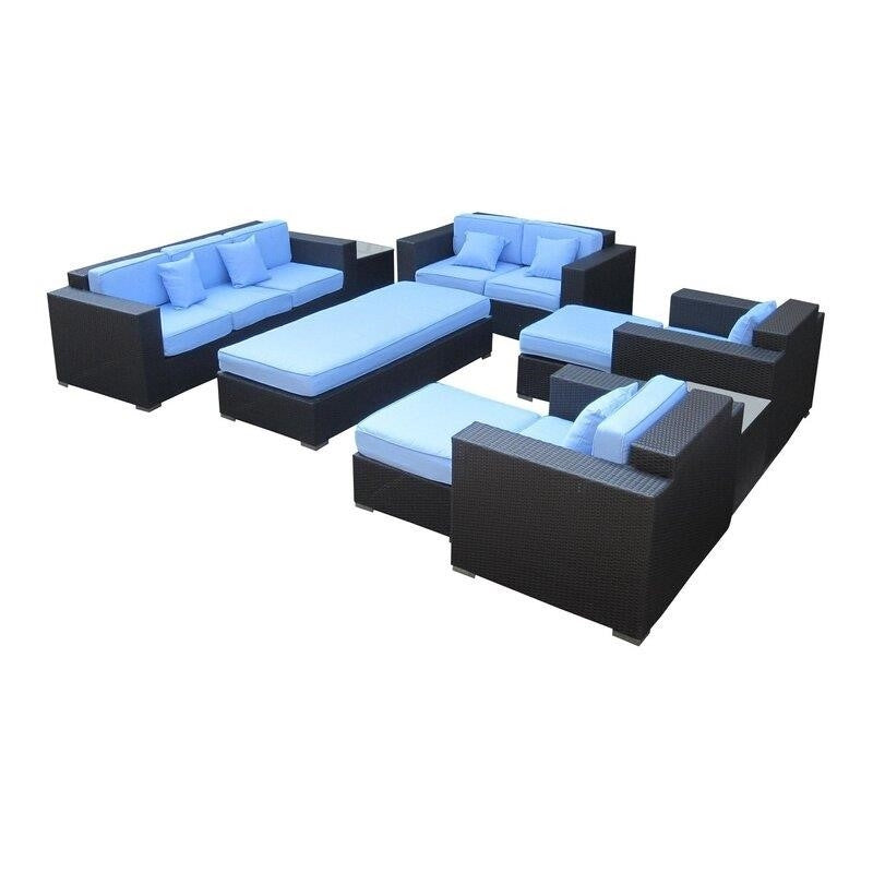 Eclipse 7 - Person Seating Group with Cushions