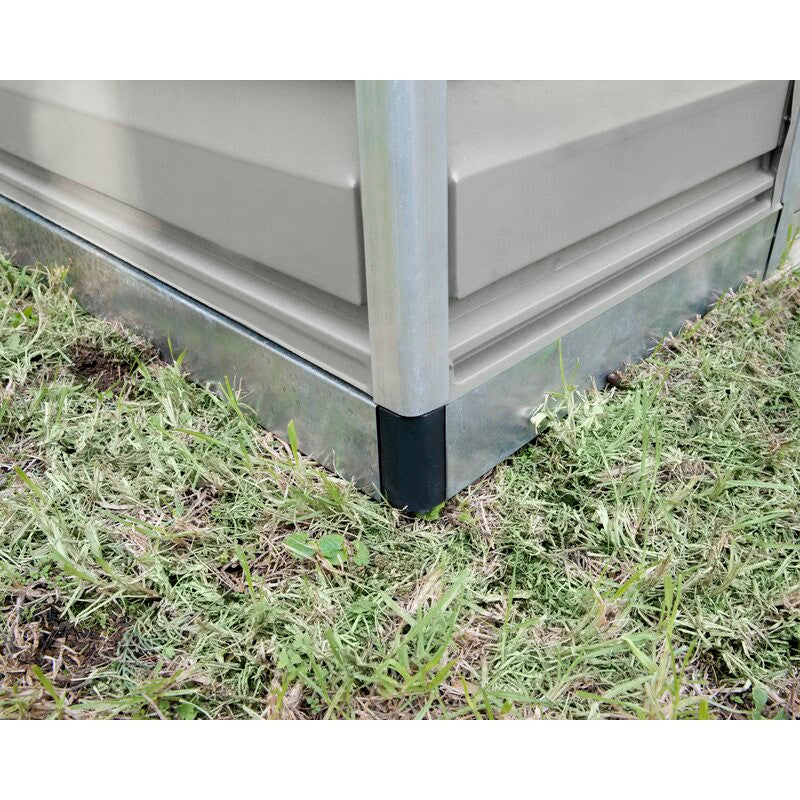 SkyLight? 7 ft. 5 in. W x 17 ft. 3 in. D Plastic Storage Shed