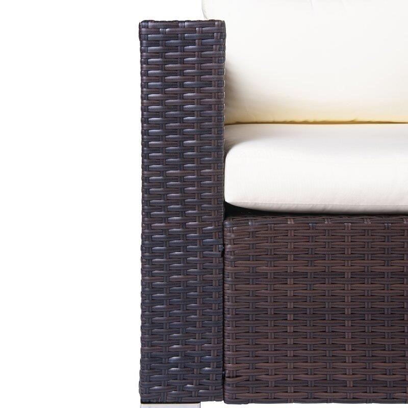 Jahala Wicker/Rattan 6 - Person Seating Group with Cushions