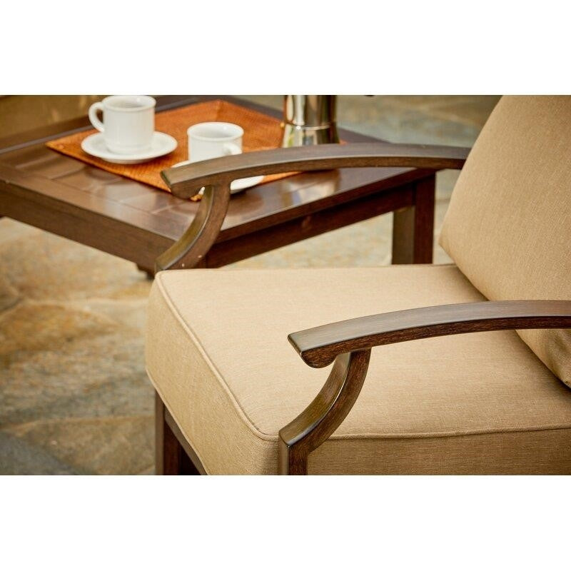 Higden Metal 4 - Person Seating Group with Cushions