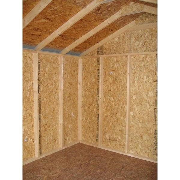 Value Gable 12 ft. x 24 ft. Wood Shed Precut Kit