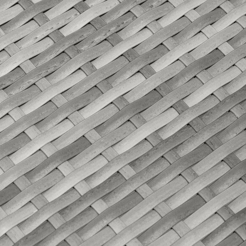 Johana Wicker/Rattan 6 - Person Seating Group with Cushions