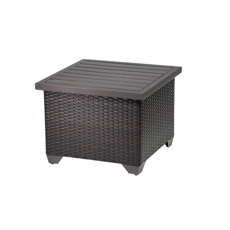 Tegan Wicker/Rattan 7 - Person Seating Group with Cushions