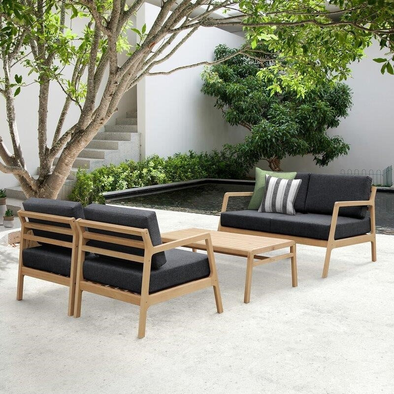 Dichiera 4 Piece Sofa Seating Group