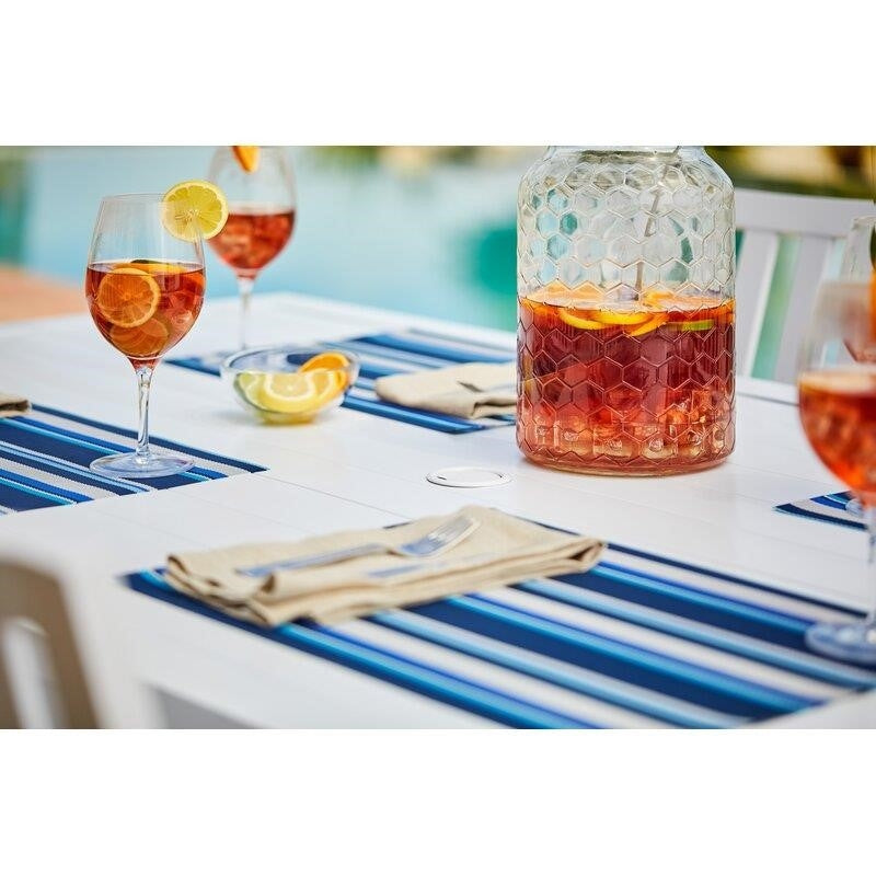 Higden Rectangular 6 - Person 70.1'' Long Dining Set with Cushions