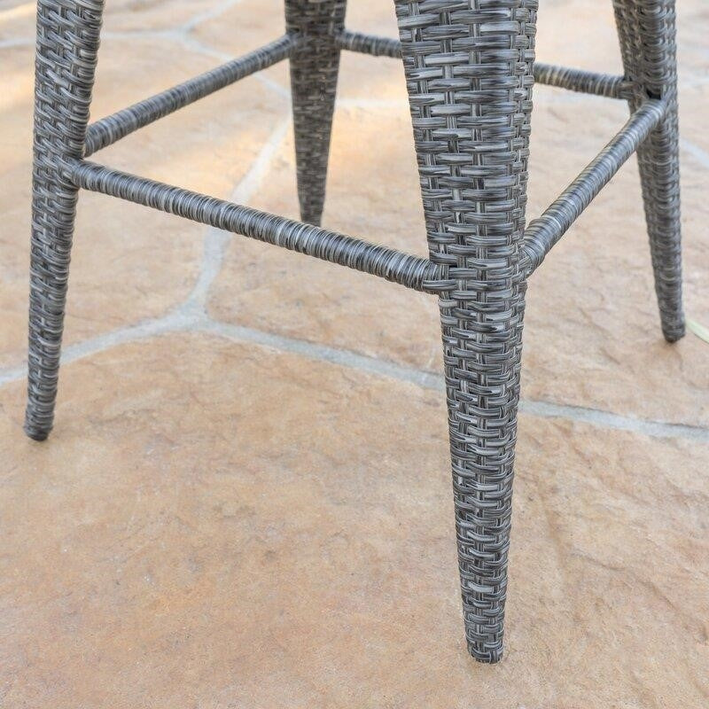 Billie-Anne Square 4 - Person 32.5'' Long Bar Height Dining Set with Cushions