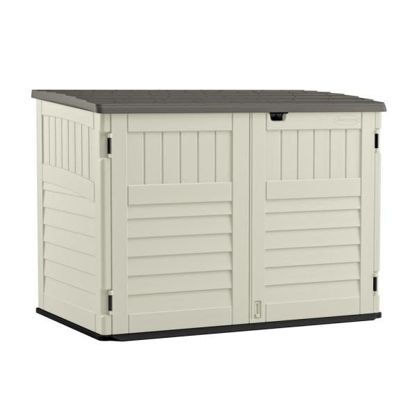 Stow-Away 3 ft. 8 in. x 5 ft. 11 in. Resin Horizontal Storage Shed