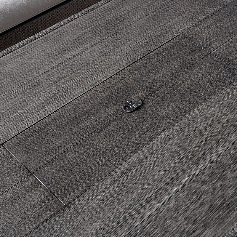 Martha Stewart Metal 4 - Person Seating Group with Cushions