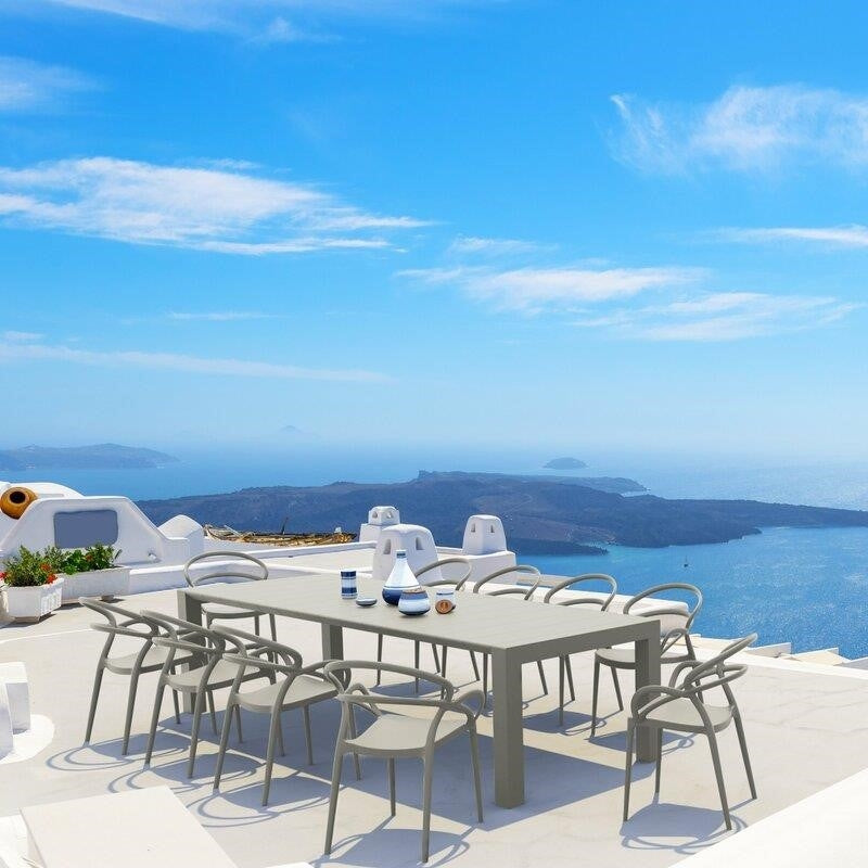 Gerome Rectangular 10 - Person 102'' Long Dining Set