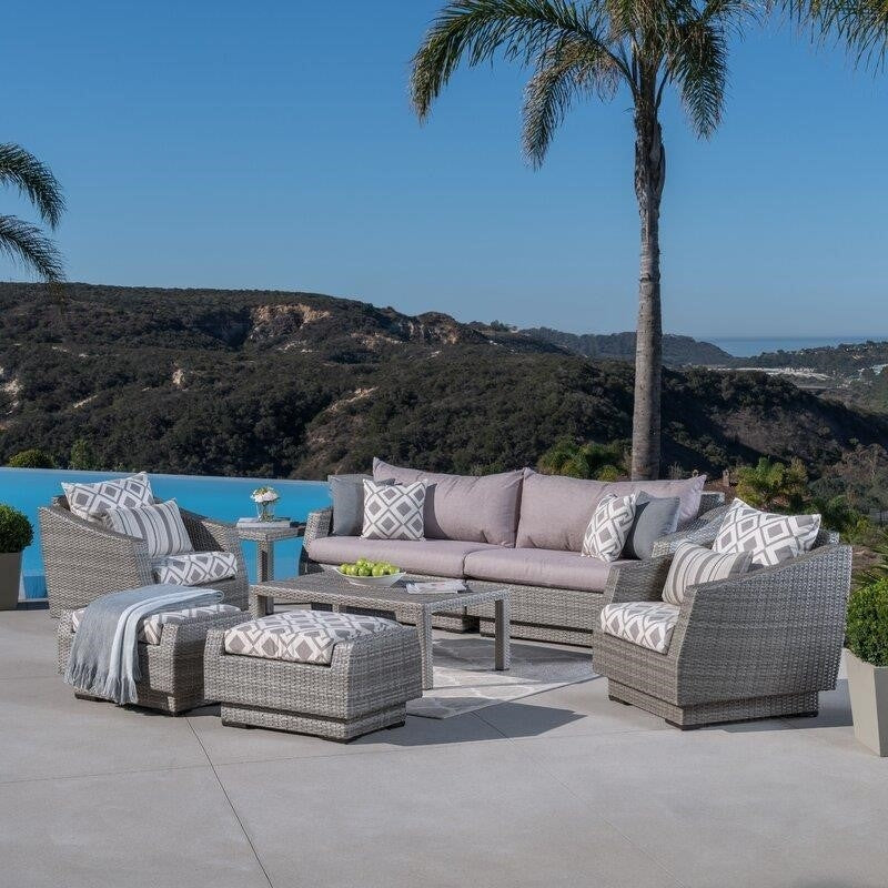 Castelli 7 - Person Seating Group with Cushions