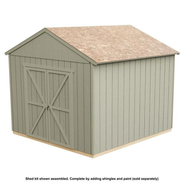 Do-it Yourself Astoria 12 ft. x 12 ft. Wooden Storage Shed with Flooring Included