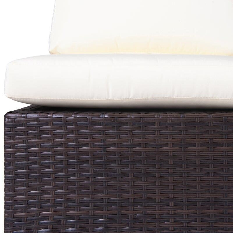 Jahala Wicker/Rattan 6 - Person Seating Group with Cushions