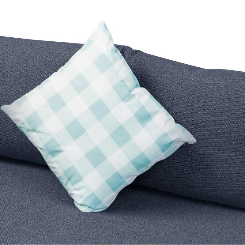 Burgas Wicker/Rattan 7 - Person Seating Group with Cushions