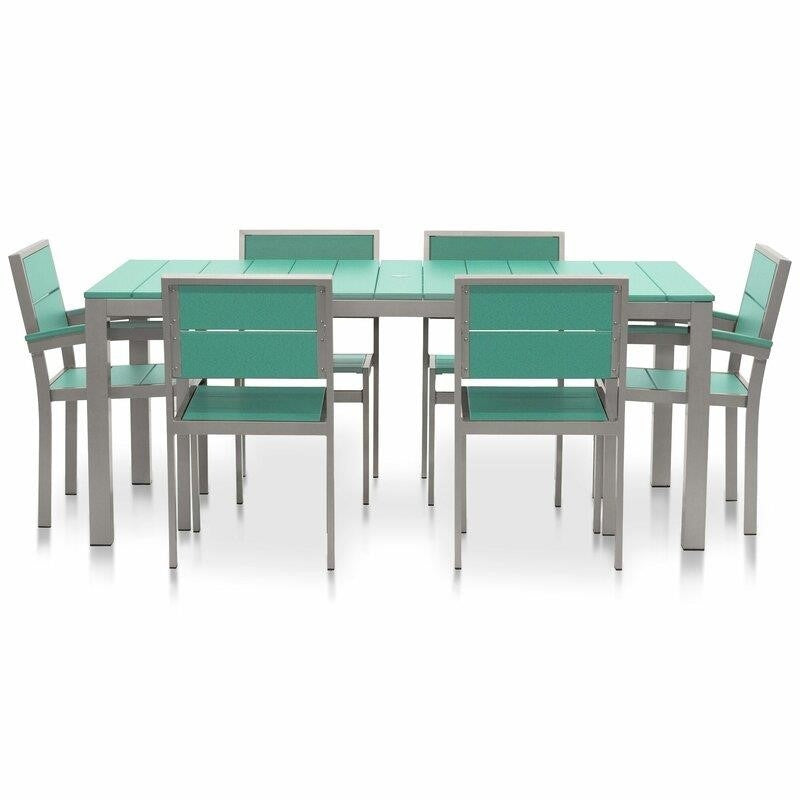 Fiona Rectangular 6 - Person 72'' Long Dining Set