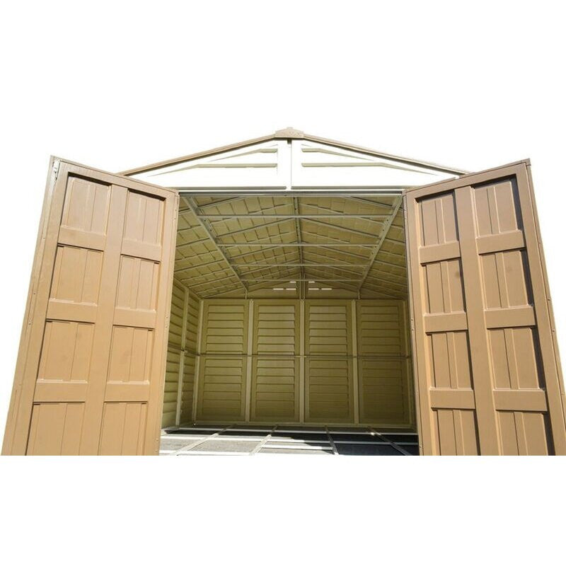 Woodbridge Plus 10.5 ft. W x 13 ft. D Plastic Storage Shed