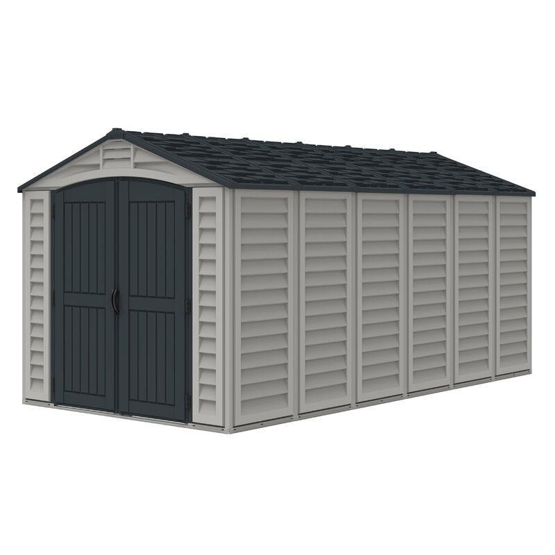 Apex Pro 15 ft. W x 8 ft. D Plastic Storage Shed