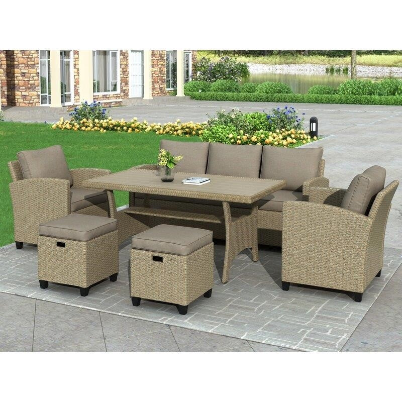 Gorizia 7 - Person Seating Group with Cushions