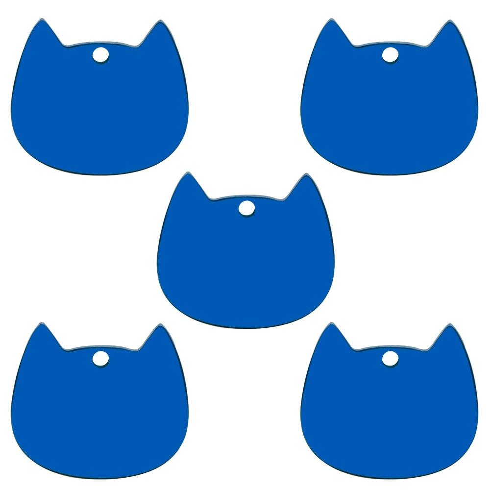 Twotrees 20Pcs Stainless steel Cat Face Id Tags