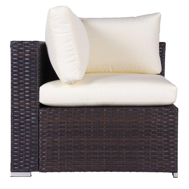 Jahala Wicker/Rattan 6 - Person Seating Group with Cushions