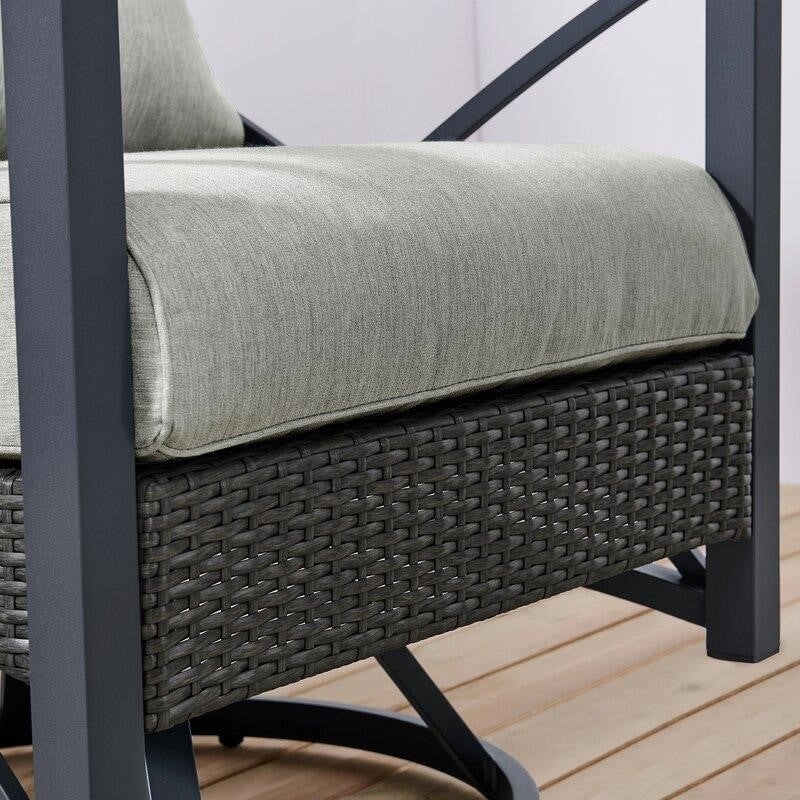 Metal 4 - Person Seating Group with Cushions