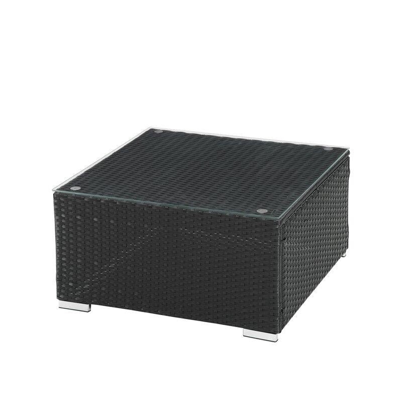 Annalyse Wicker/Rattan 6 - Person Seating Group with Cushions