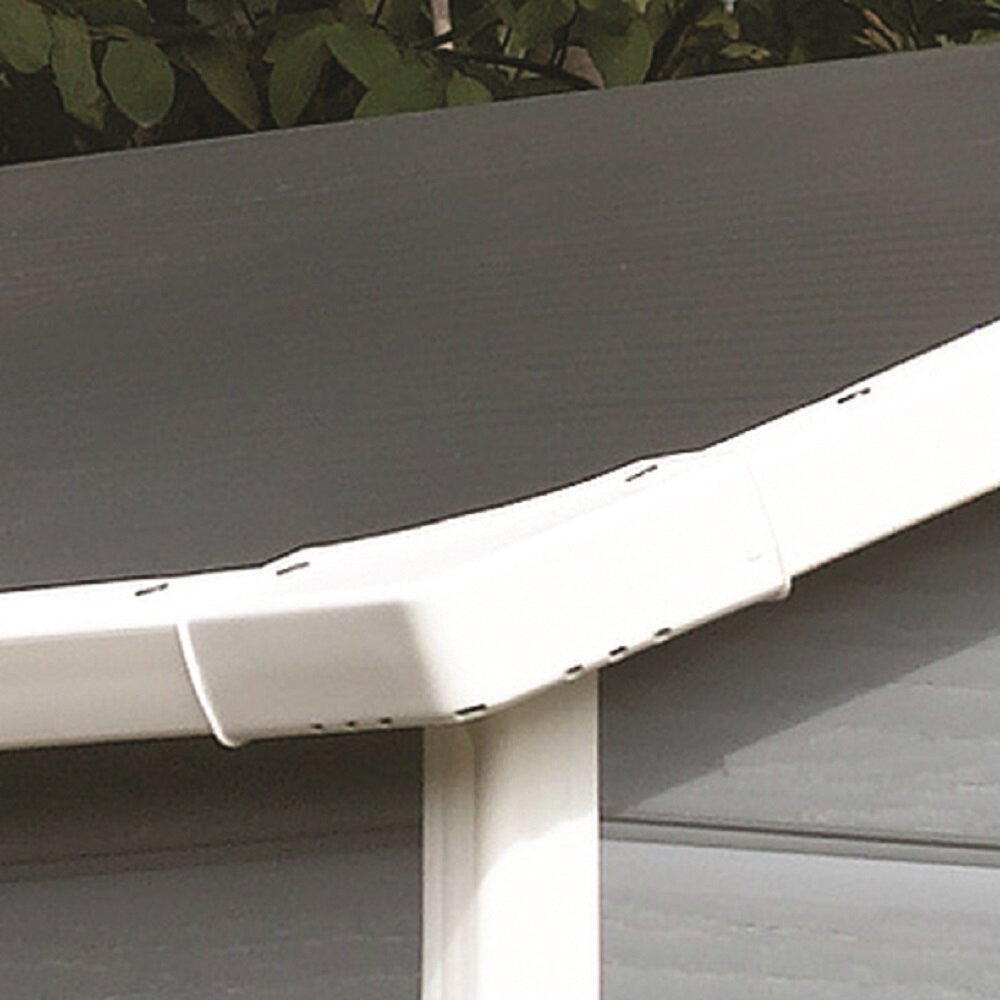 Manor 4 ft. W x 6 ft. D Plastic Vertical Storage Shed