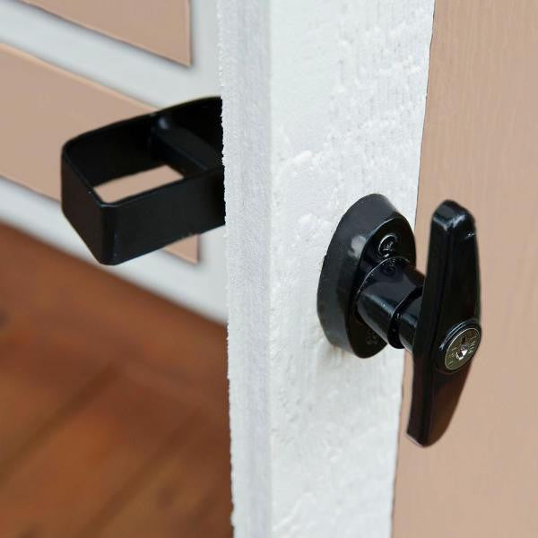 Installed Meridian Deluxe 8 ft. x 12 ft. Wood Storage Shed with Upgrades and Black Onyx Shingles