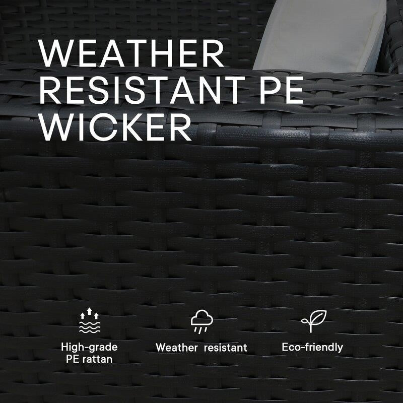 Backstrom Wicker/Rattan 5 - Person Seating Group with Cushions