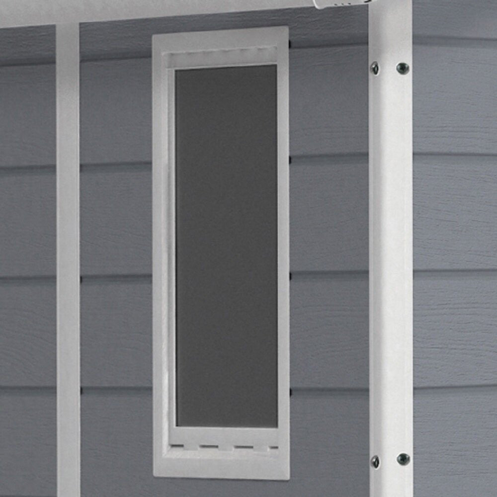 Manor 6 ft. W x 7.5 ft. D Plastic Storage Shed