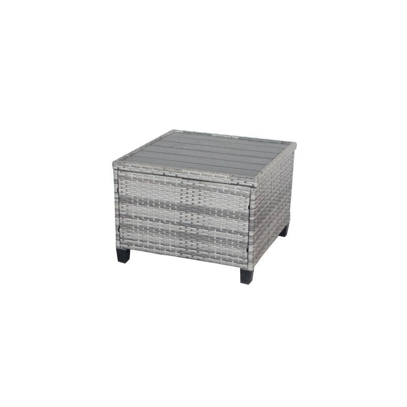 Chayden Wicker/Rattan 6 - Person Seating Group with Cushions