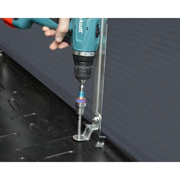 Rubicon 6 ft. x 5 ft. Dark Gray Garden Storage Shed