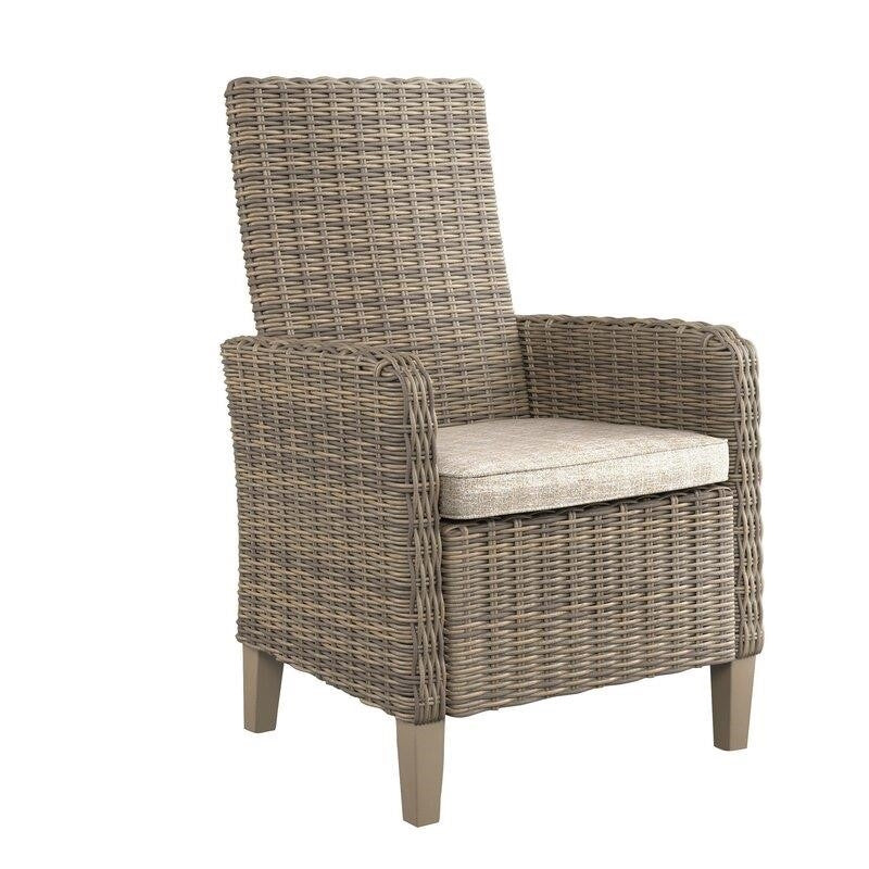 Pederson Rectangular 8 - Person 84'' Long Bar Height Dining Set with Cushions