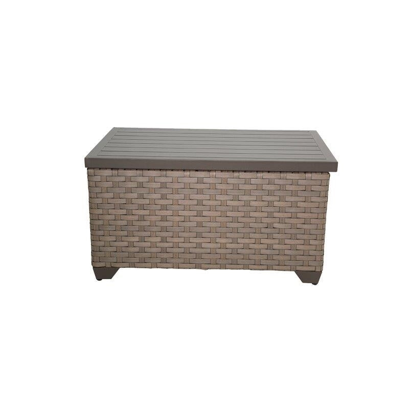 Rochford Wicker/Rattan 7 - Person Seating Group with Cushions