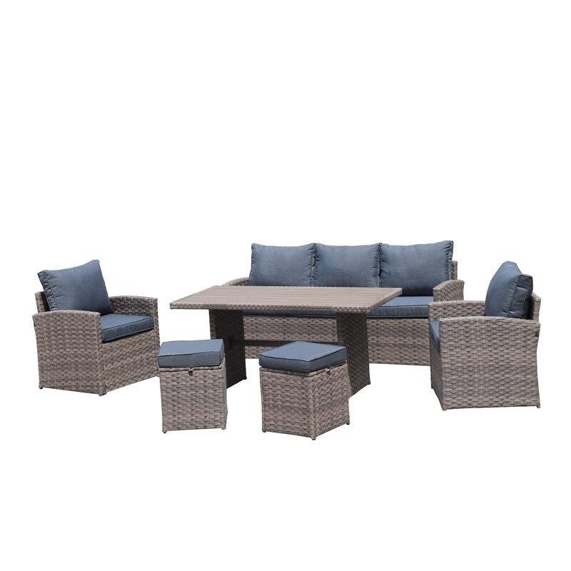 Hayzen 7 - Person Seating Group with Cushions