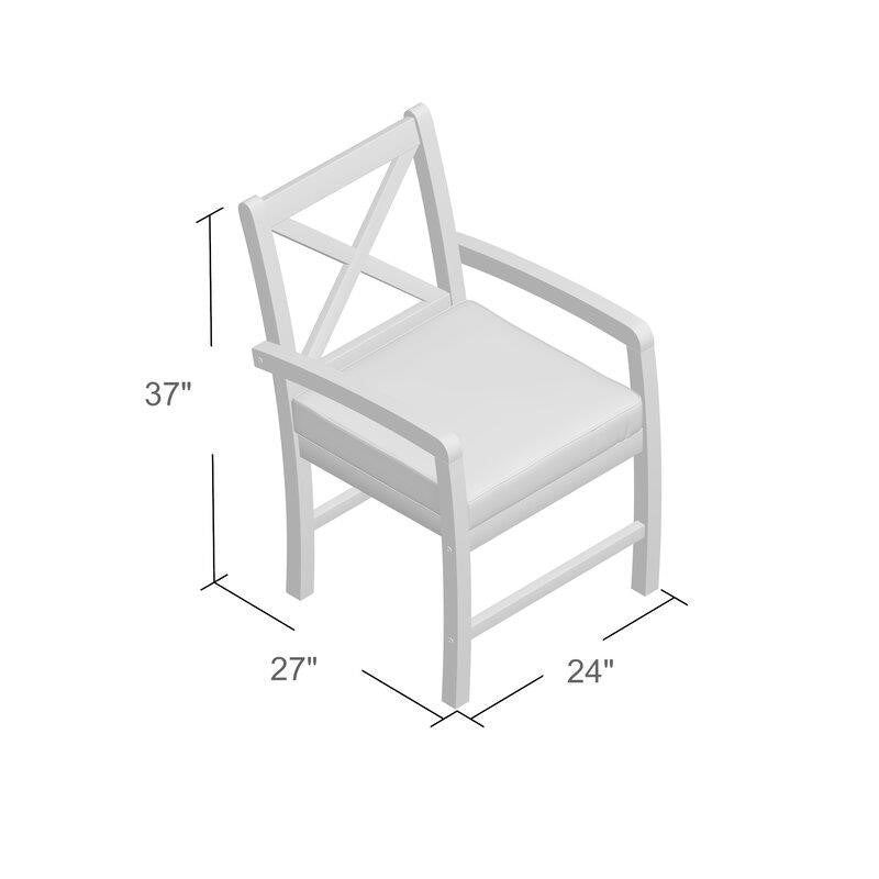 Diboll Rectangular 6 - Person 60'' Long Dining Set with Cushions