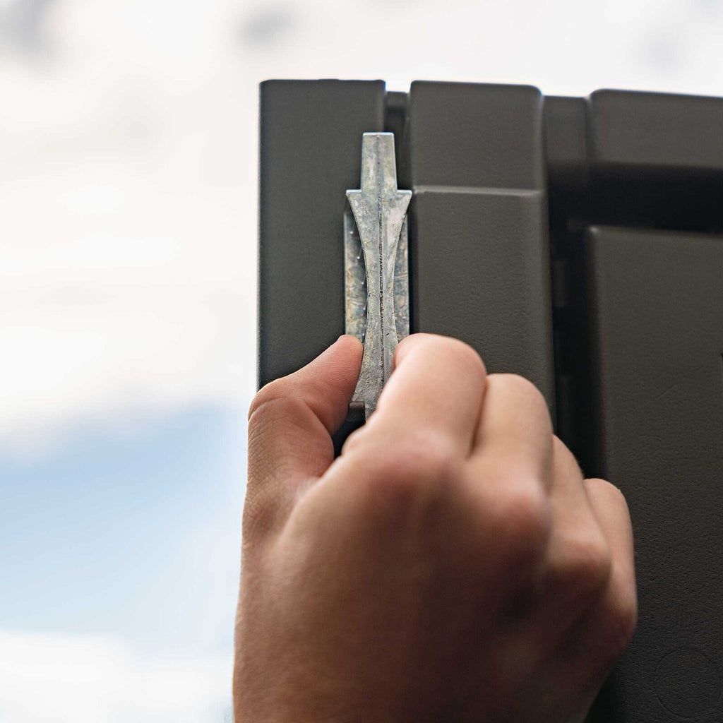 8 ft. W x 12.5 ft. D Plastic Storage Shed